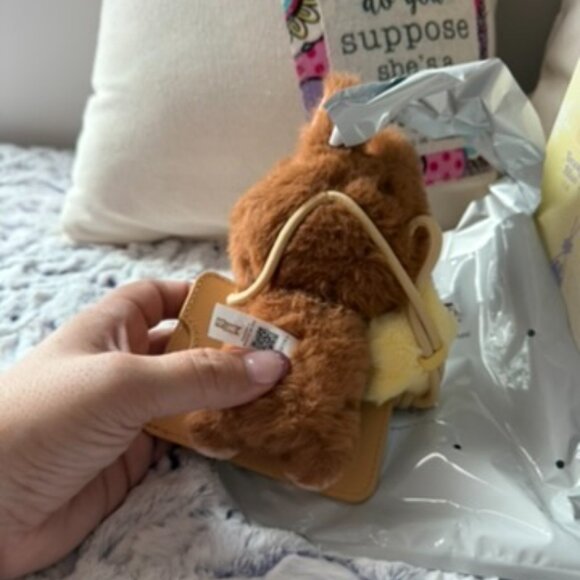 POP LAND THE MONSTERS Twinkly Fairy Tale Plush Card Holder - Oak Brown - Picture 8 of 9